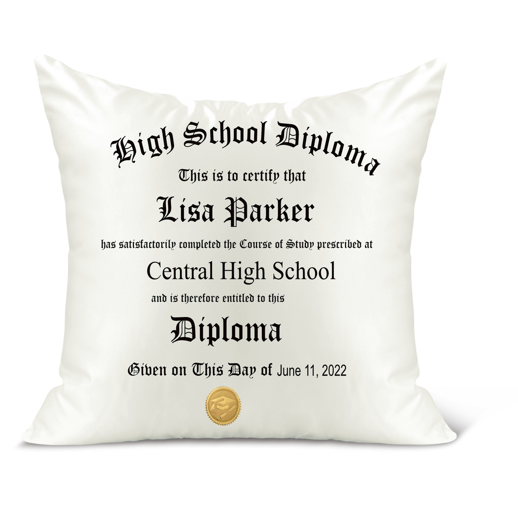 Diploma/Degree Pillow
