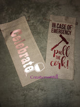 Load image into Gallery viewer, Novelty Wine Bags
